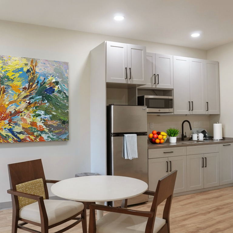 room kitchenette dining sq