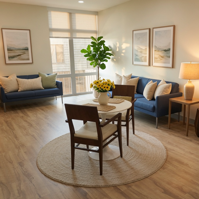room living dining sq